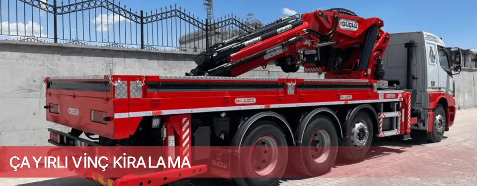 Çayırlı İlçemi Vinç Kiralama